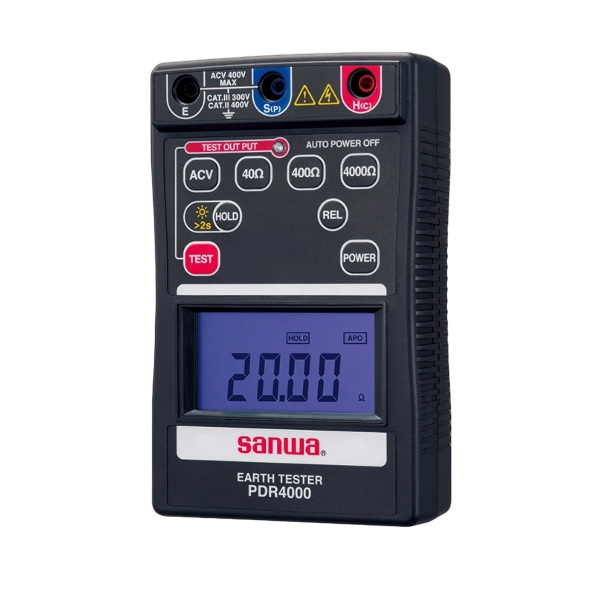 TELUROMETRO DIGITAL 4000Ω SANWA PDR-4000